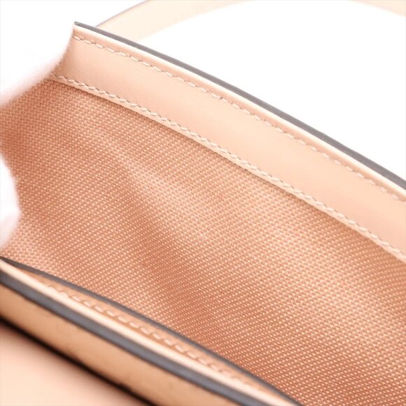 Gucci GG Super mini Leather Shoulder bag Beige 772794 - Picture 9 of 11